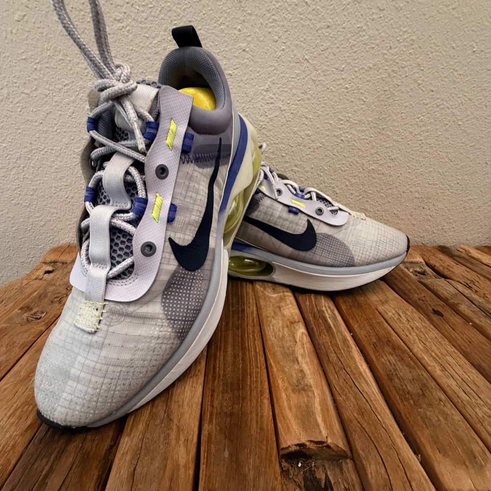 Nike Air Max 2021 10.5 Grey Blue Ghost Ashen Slate DA1925-002 Sneaker